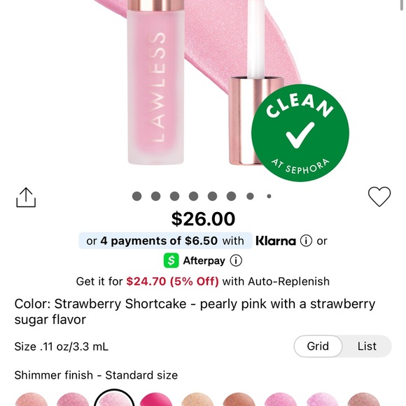 LAWLESS Lip-Plumping Gloss Duo in Red Packaging - Picture 5 of 6